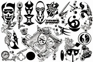 technology tattoo idea