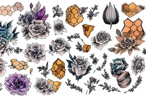 Honeycomb tattoo idea