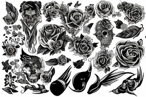 The word bold with meaning tattoo idea