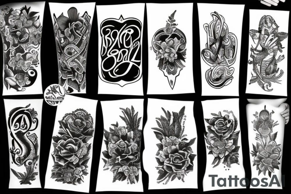 The word bold tattoo idea
