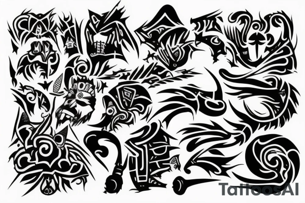 text: unscared tattoo idea