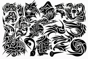 text: unscared tattoo idea