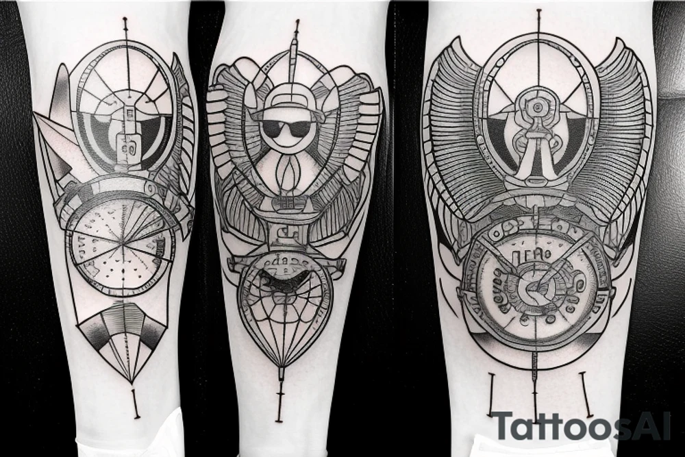 best friends who like aviation tattoo idea