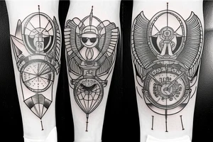 best friends who like aviation tattoo idea