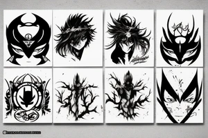Berserk anime tattoo idea