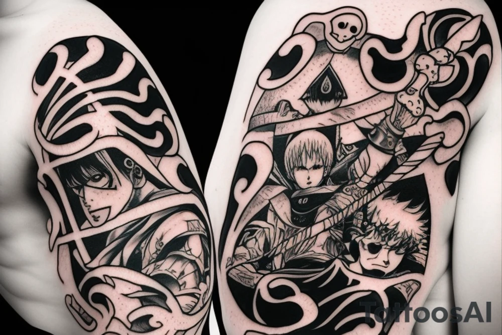 Berserk anime Gatc tattoo idea