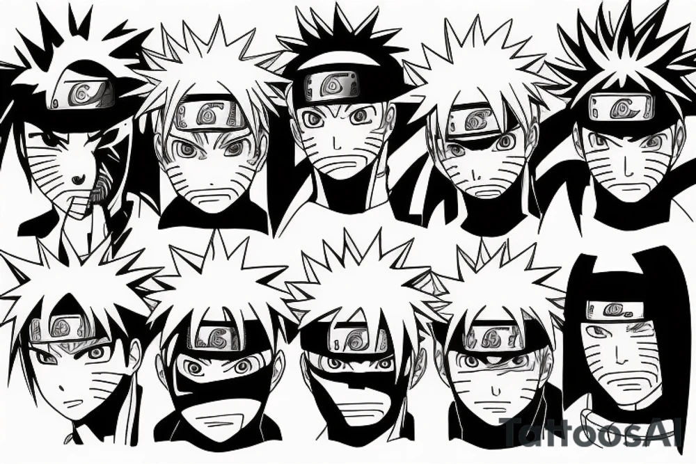 ANime Naruto tattoo idea