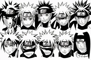 ANime Naruto tattoo idea