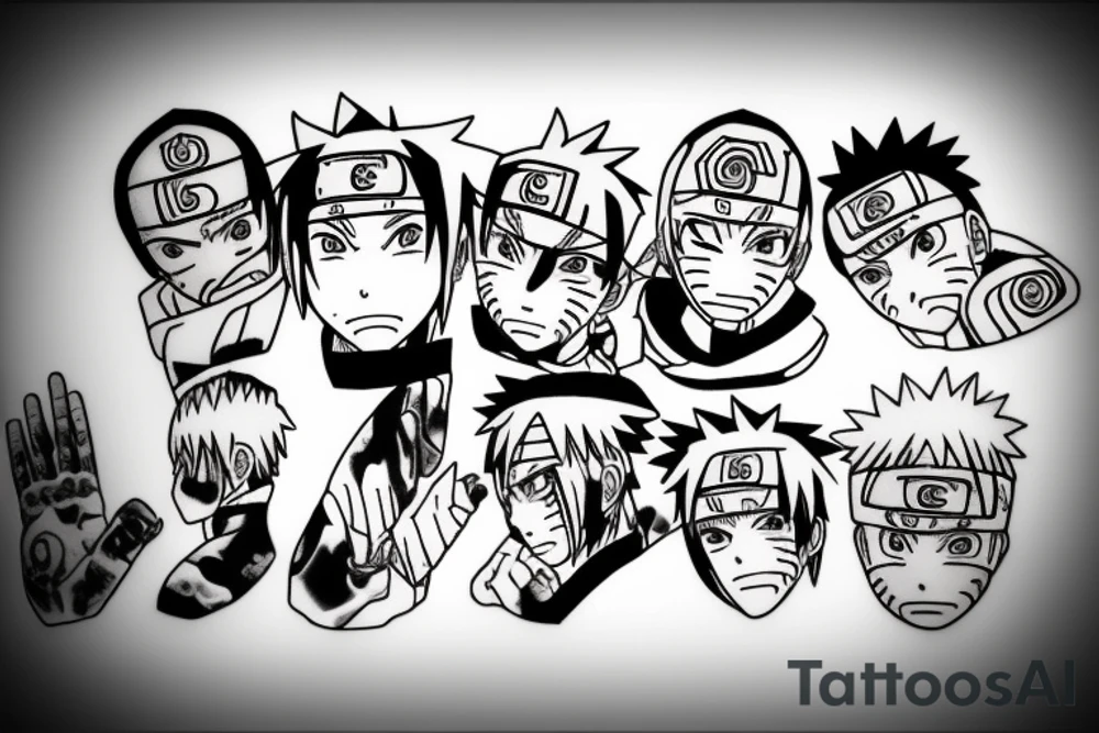 ANime Naruto tattoo idea