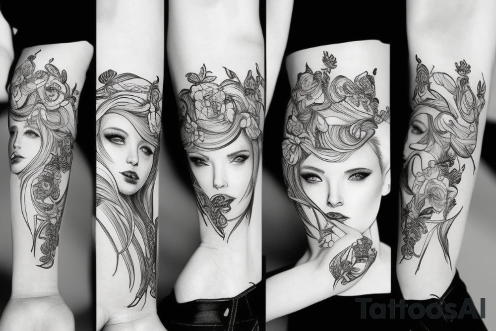 Профиль Сталина tattoo idea