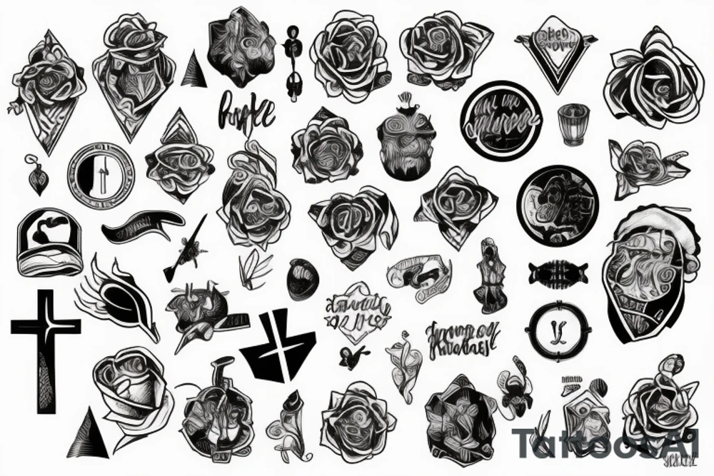 Bold, courageous, and faithful tattoo idea