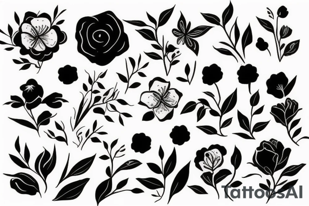 so long we become the flowers tattoo idea