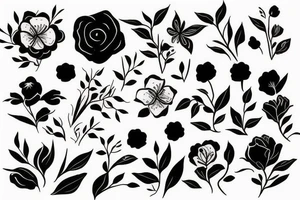 so long we become the flowers tattoo idea