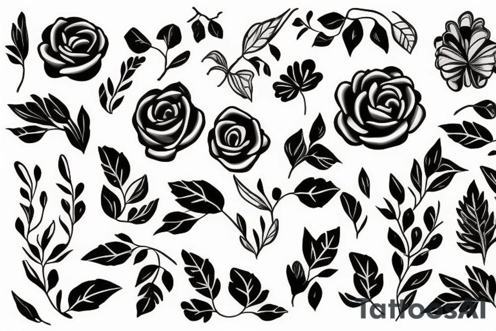 so long we become the flowers tattoo idea