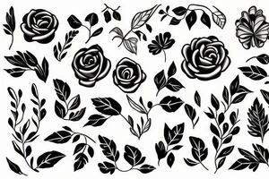 so long we become the flowers tattoo idea