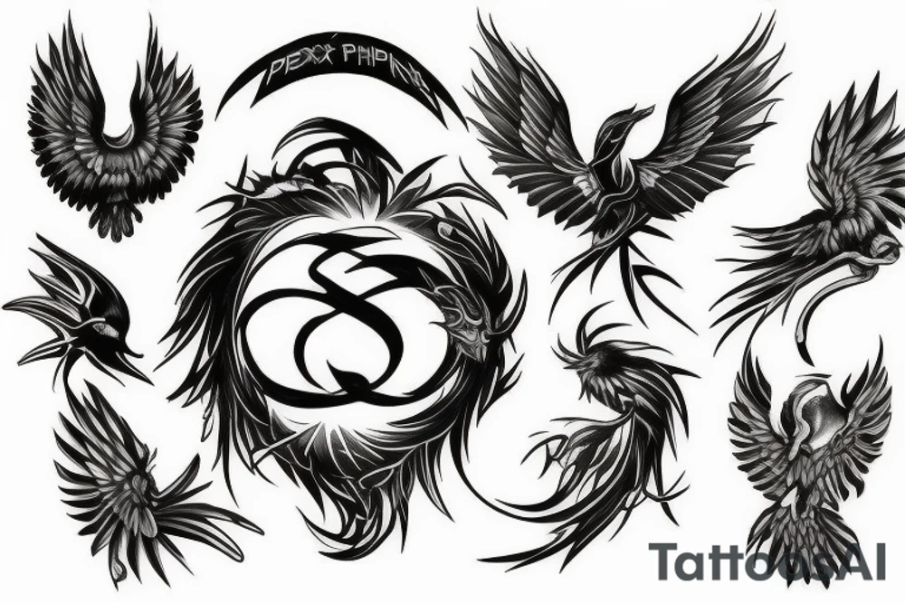 phoenix tattoo idea