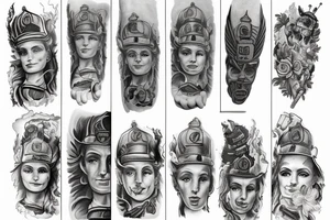 st.florian,firefighter tattoo idea