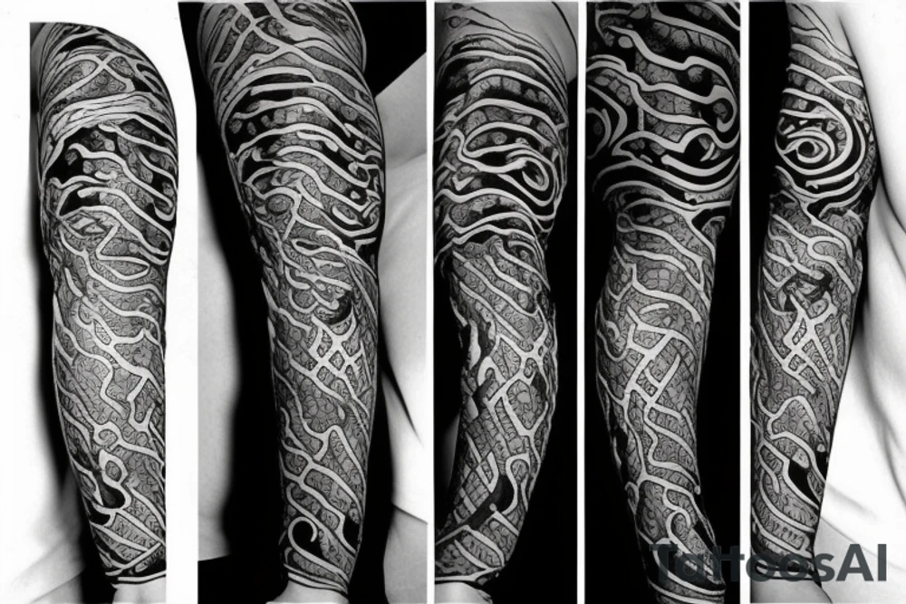 Snake minimal design on forearm tattoo idea