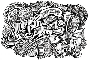 Big pep is on the hip tattoo idea