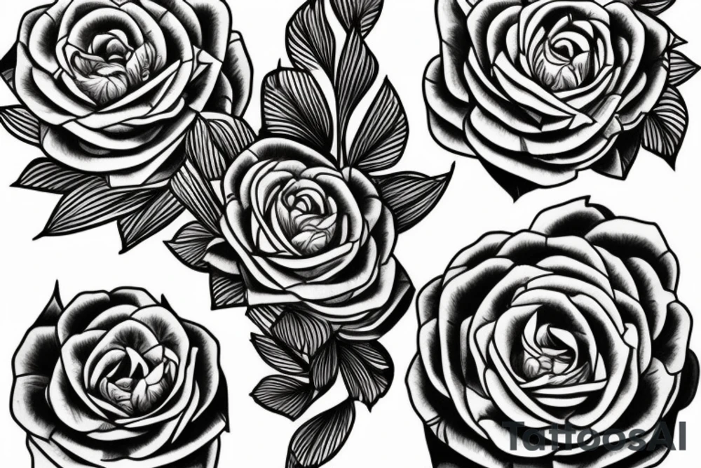 Big peonis is on the hip tattoo idea