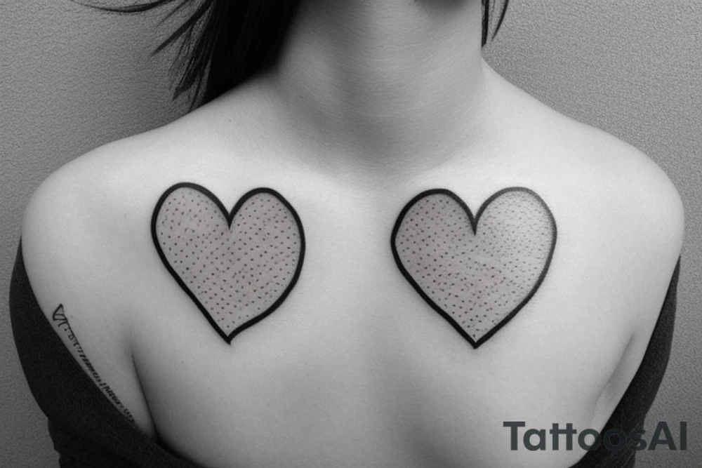 Small heart tattoo idea