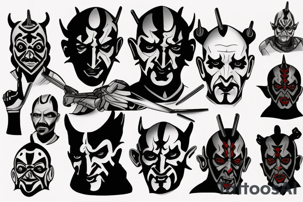Darth Maul tattoo idea