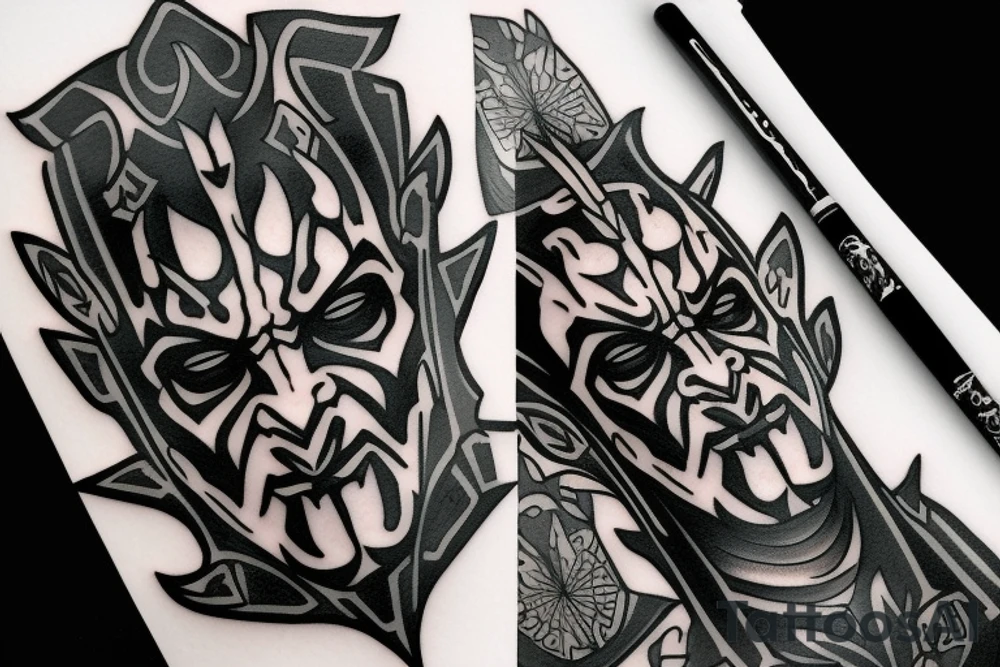 Darth Maul tattoo idea
