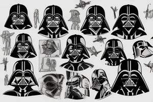Darth Vader tattoo idea