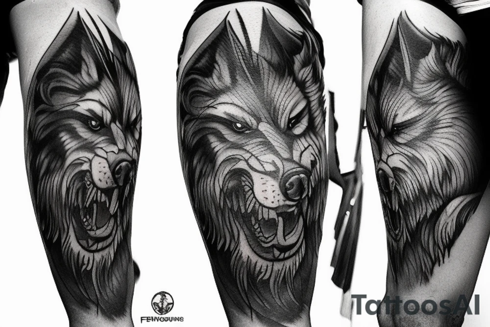 Fenrir tattoo idea