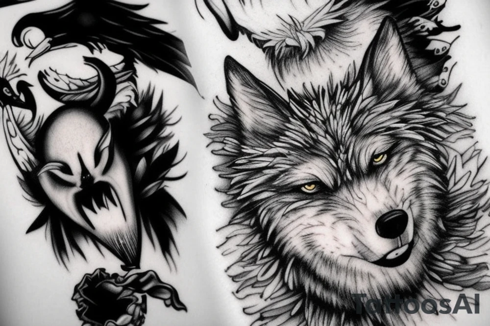 Fenrir tattoo idea