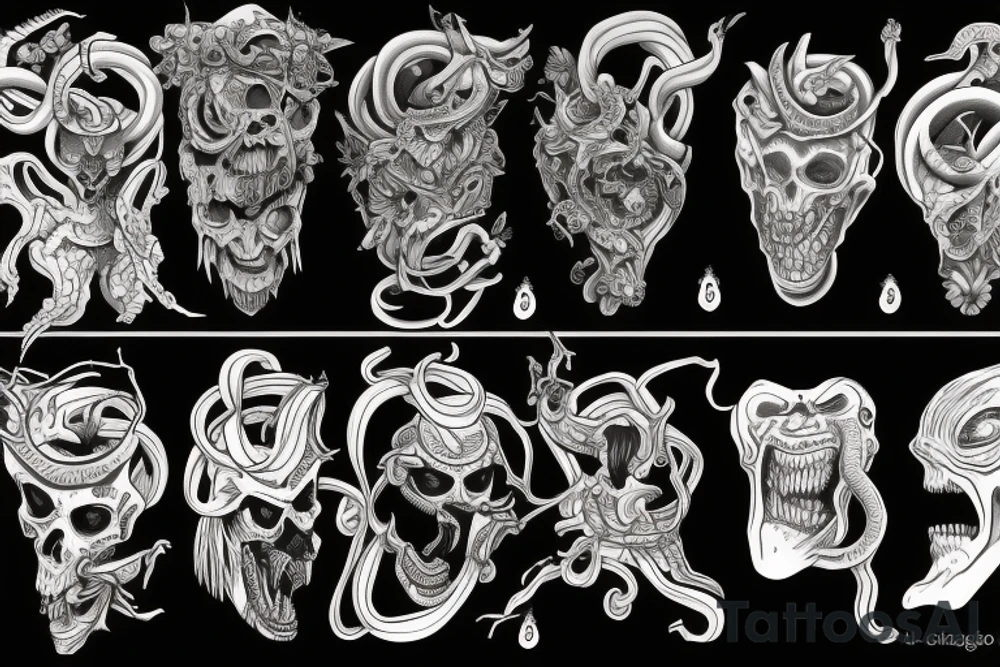 Gorgon tattoo idea