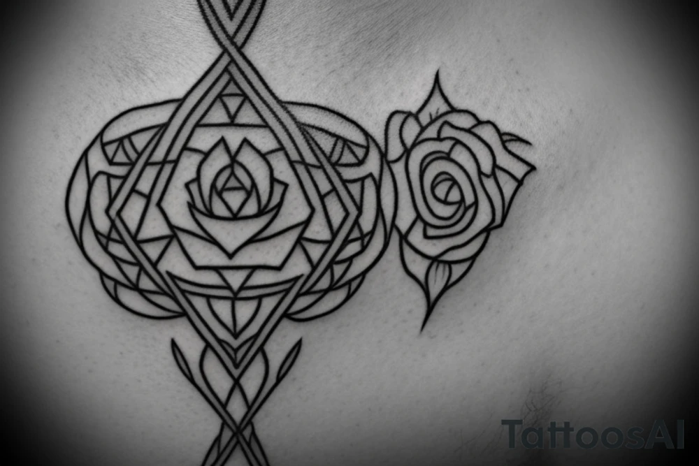 Neck tattoo with barbed wire tattoo idea