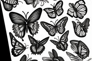 Butterfly tattoo idea