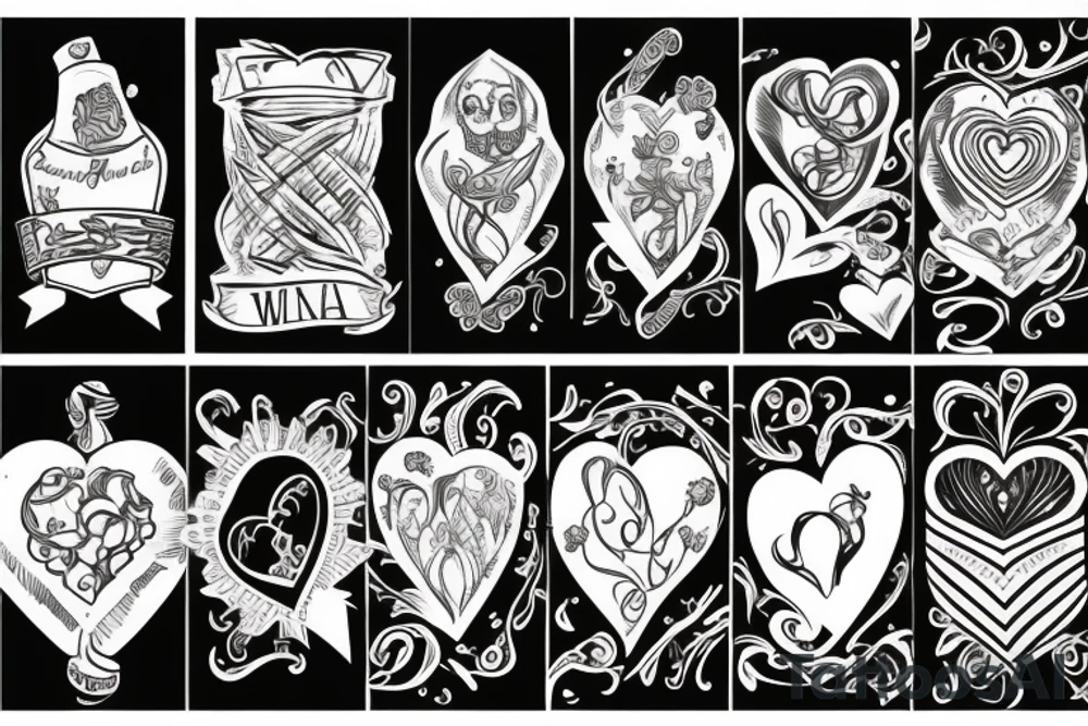 War of Hearts tattoo idea