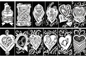 War of Hearts tattoo idea