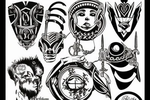 Gladiator tattoo idea