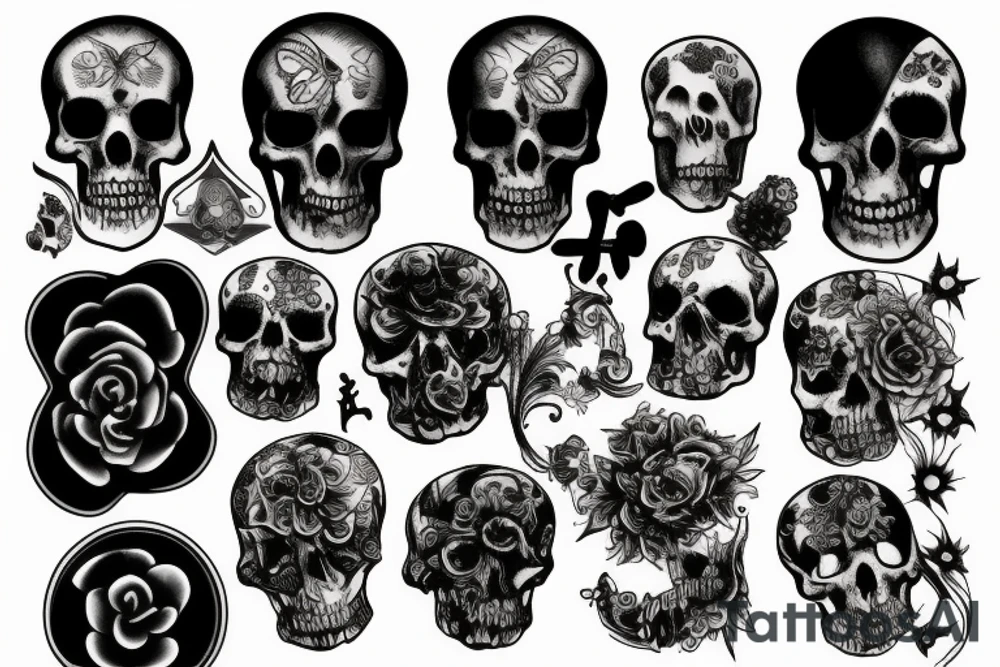 memento mori tattoo idea