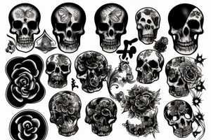 memento mori tattoo idea