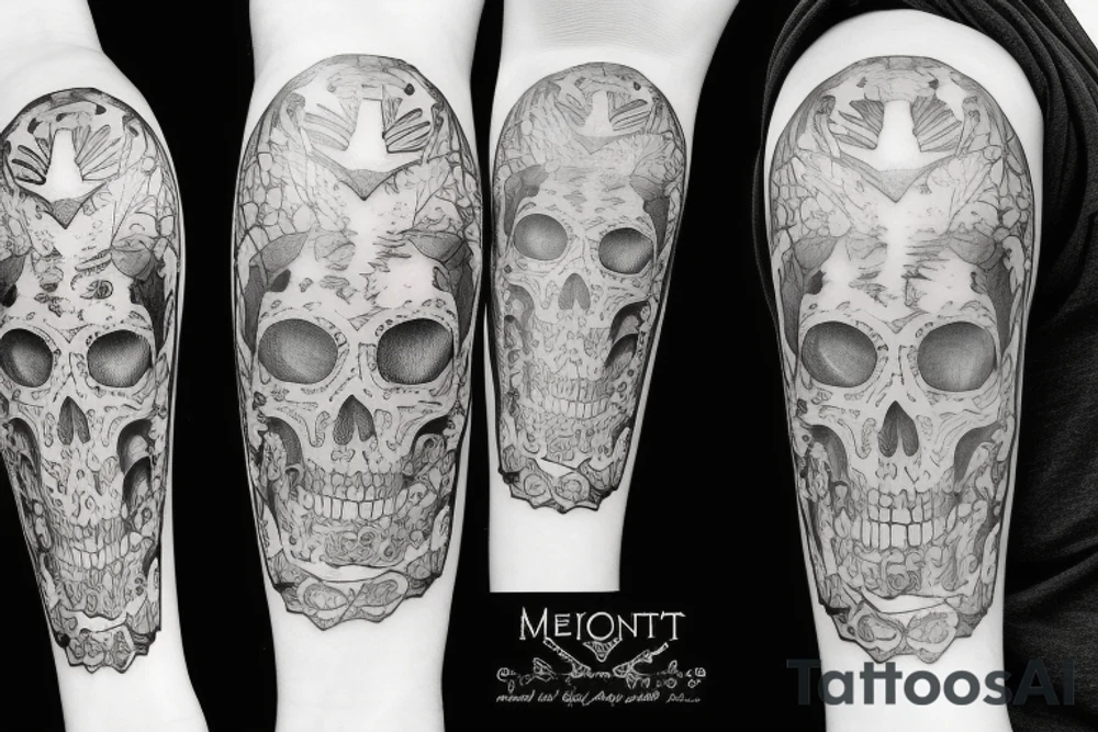 memento mori tattoo idea