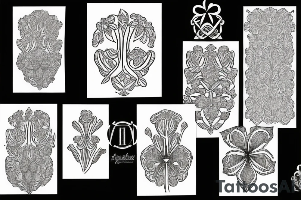 shamrock tattoo idea