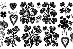 shamrock tattoo idea