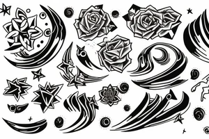 galaxia tattoo idea