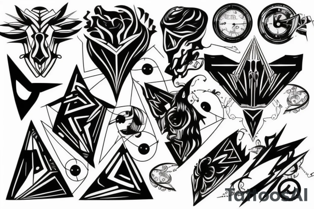 techno tattoo idea