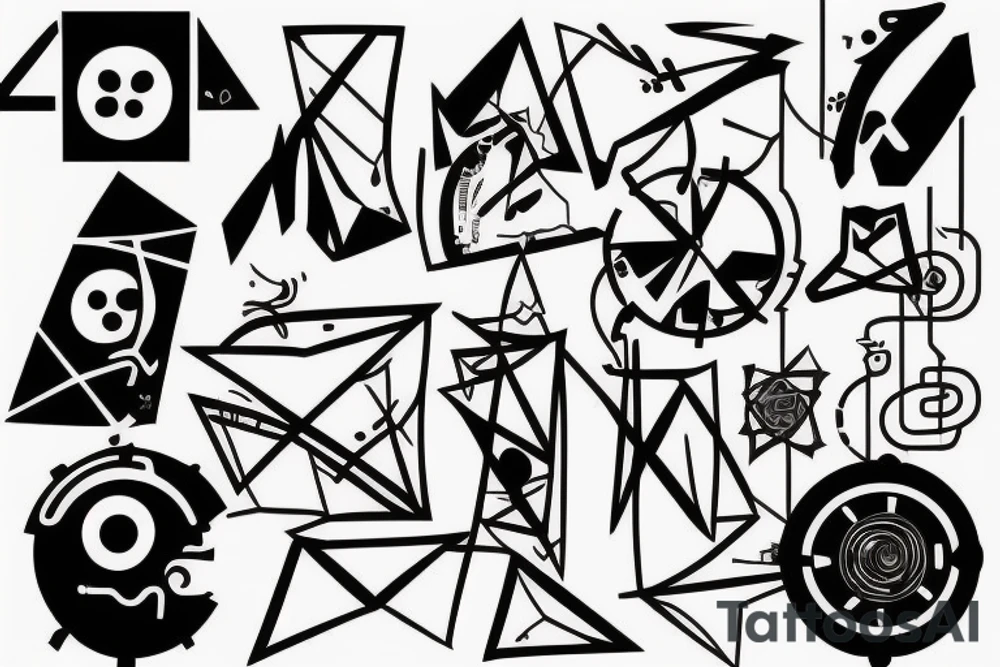 techno rave tattoo idea