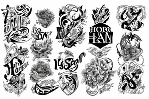 honor tattoo idea