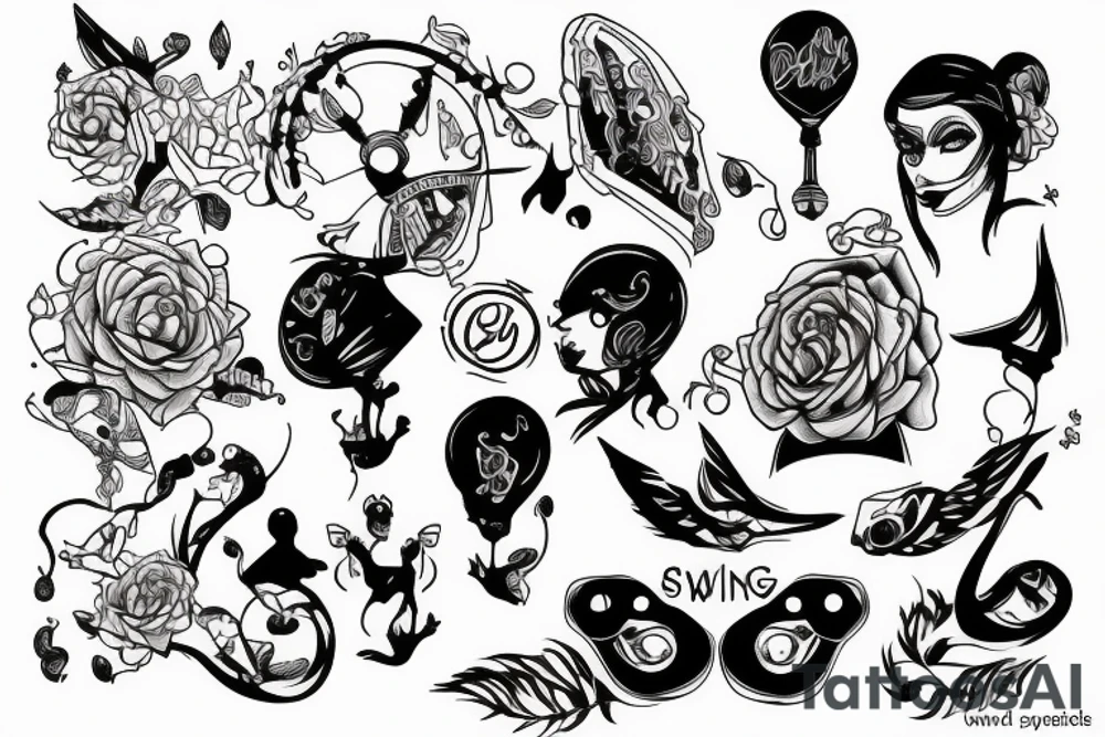 swing tattoo idea