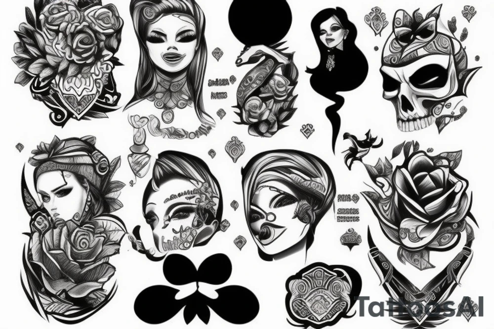 Надпись Chicha tattoo idea