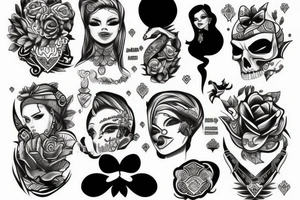 Надпись Chicha tattoo idea
