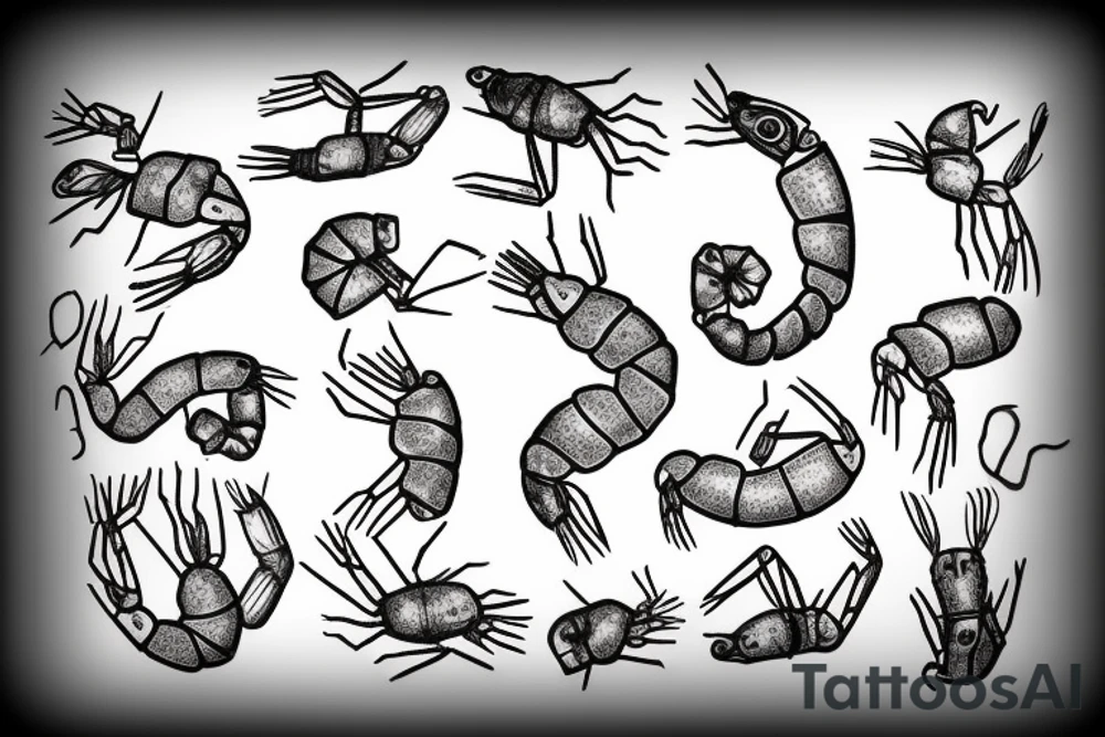 Prawn tattoo idea