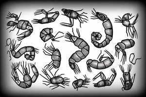 Prawn tattoo idea